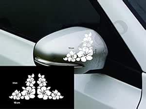 ISEE 360® Hibiscus Flower Side Mirror ORVM's Universal Car Truck ...
