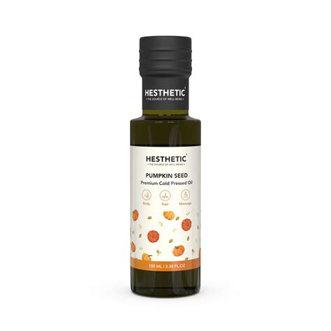 Premium Cold Pressed Pumpkin Seed Oil – HESTHETIC