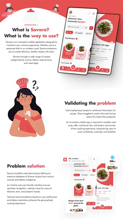 Savora - Food Recipe App - UX Case Study :: Behance