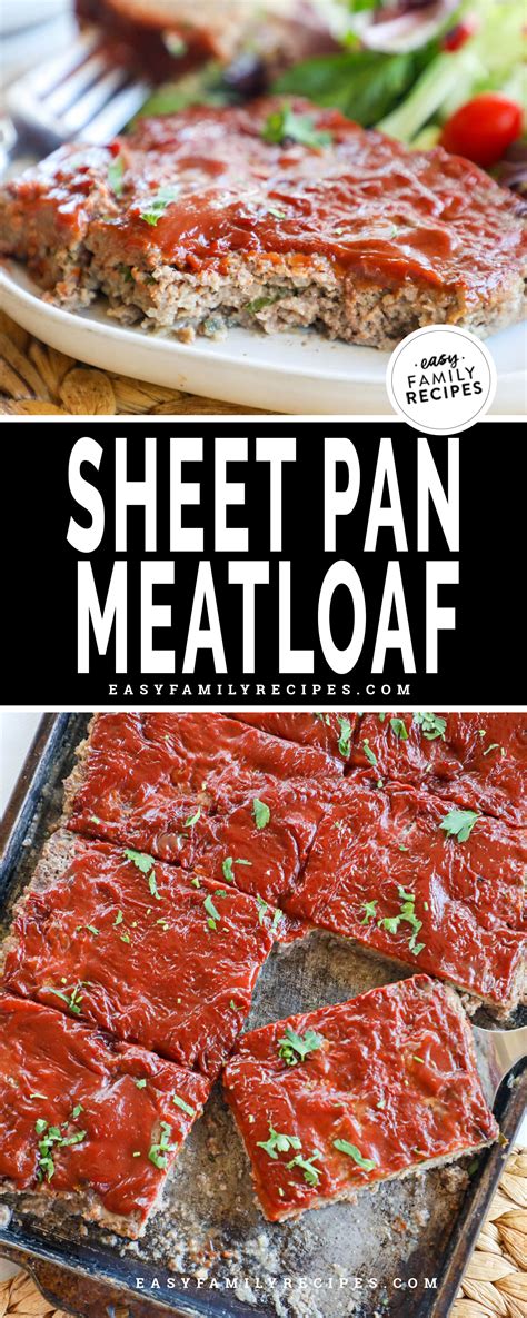 Sheet Pan Southern Meatloaf · Easy Family Recipes