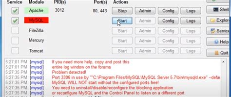 Image result for Xampp SQL Server Not Starting