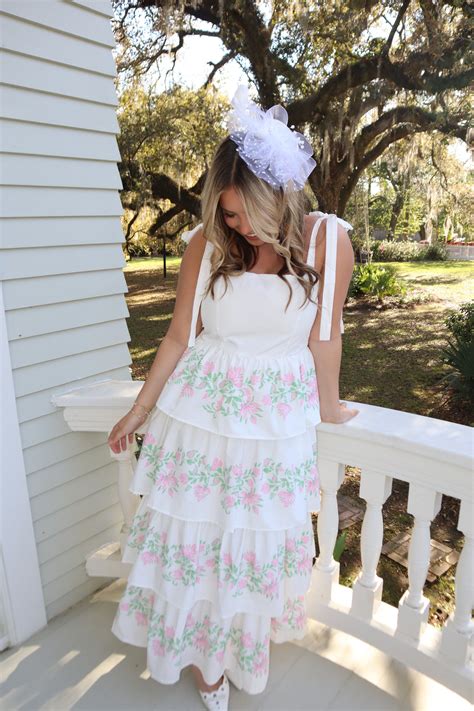 Lucky Tiered Ruffle Maxi Dress – Ivory Beau