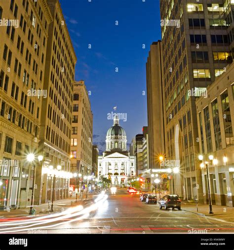 Downtown indianapolis indiana usa hi-res stock photography and images ...