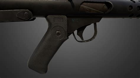 ArtStation - Sterling Sub-Machine Gun