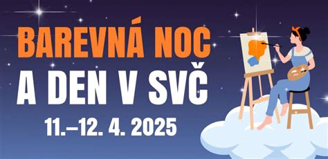 Barevná noc a den v SVČ, Středisko volného času Opava, 11 April to 12 ...