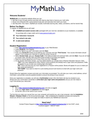 MyMathLab Sign Up 的图像结果