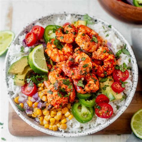 Fiesta Shrimp Rice Bowl | Recipe Cart | Recipe Cart