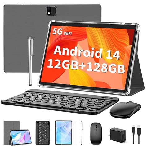 Android 13 Tablet with Keyboard 2-in-1