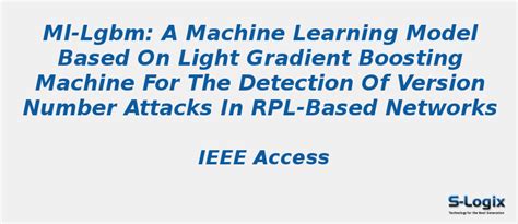 Machine Learning Model Based on Light Gradient Boosting Machine ...