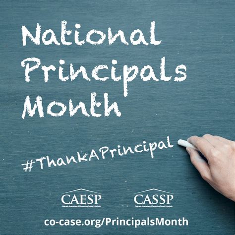 National Principals Month - Colorado Association of School Executives