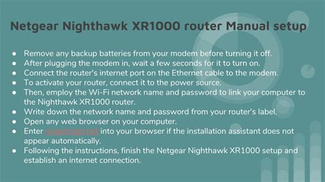Image result for Netgear Nighthawk Router Setup