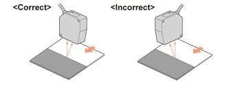 创想小知识：激光位移传感器测距原理和正确使用示意图_测量