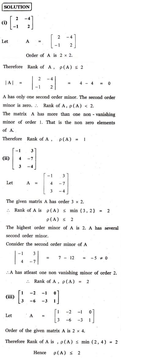 Image result for Elementary Transformation of Matrix