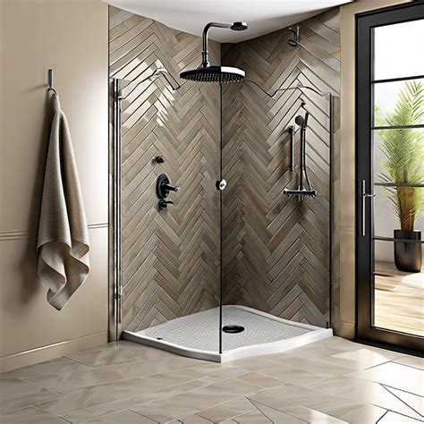 Image result for Diagonal Tile Pattern Shower