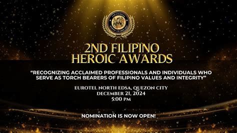 2nd Filipino Heroic Awards, Eurotel HOTEL - North Edsa, Quezon City, 21 ...
