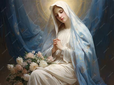 Painting Virgin Mary