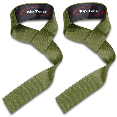 Buy Rip Toned Lifting Straps (Pair) Wrist Straps for Weightlifting ...