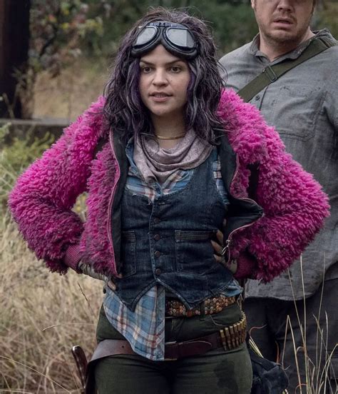 Walking Dead Juanita Sanchez Jacket | Princess Cropped Jacket - Jackets ...