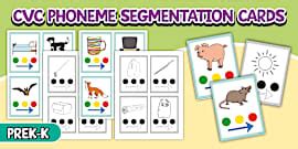 * NEW * CVC Word Cards (e)