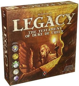 Portal Games Legacy Testament Of Duke De Crecy Board Game - Legacy ...