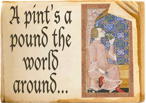 Sam Young: A pint’s a pound the world around