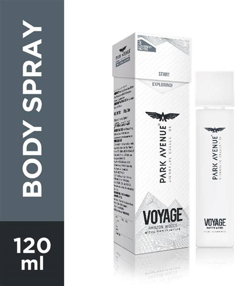 PARK AVENUE Voyage Amazon Woods Intense Premium Perfume Complete Male ...