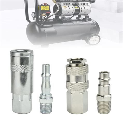 Buy SNAGAROG Air Compressor Fittings, 1/4" BSP Air Hose Fitting Air ...