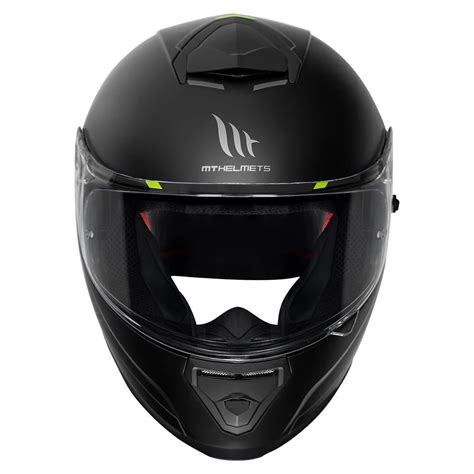 MT Thunder 3 SV Spoiler Solid A1 Matt Black Helmet– Moto Central