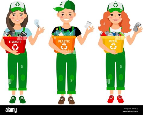 Kids Recycling Clip Art