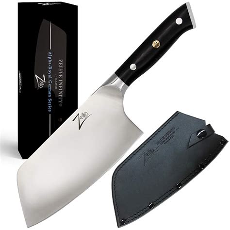 Buy Zelite Infinity Forged Butcher Knife 7 Inch, Meat Cleaver Knife ...