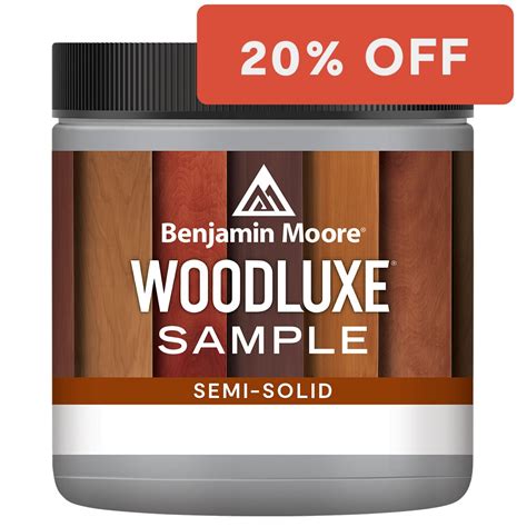 Woodluxe® Water-Based Waterproofing Stain + Sealer Semi-Solid Half Pint ...