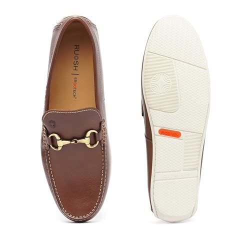 Buy Ruosh The Macau Men Tan Casual Driver at Amazon.in