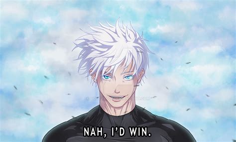 Satoru Gojo VS Sukuna Nah, i'd win by BoltArt11 on DeviantArt