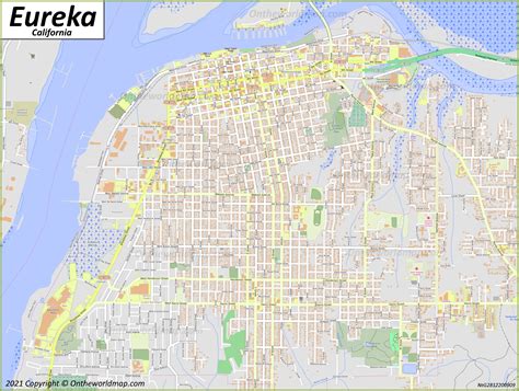 Eureka Map | California, U.S. | Discover Eureka with Detailed Maps