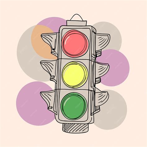 Draw Of Traffic Light