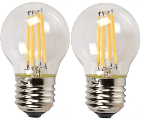 Buy CITRA 4 Watt LED Filament Light Bulb In G45 E26/E27 Medium Base ...