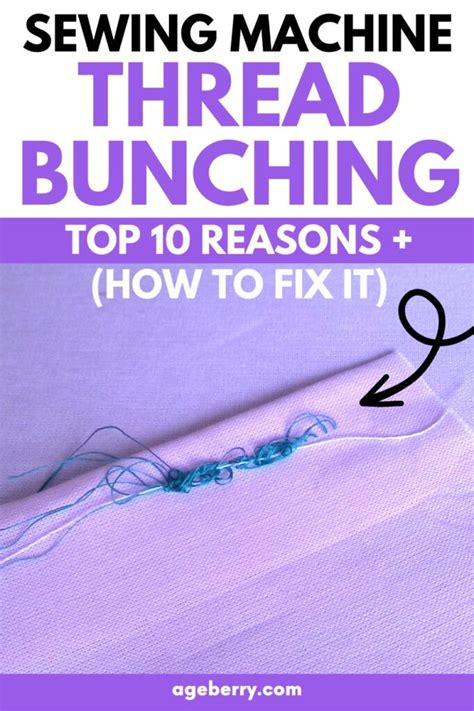 Image result for How to Thread a Sewing Machine Bottom Thread Bunching