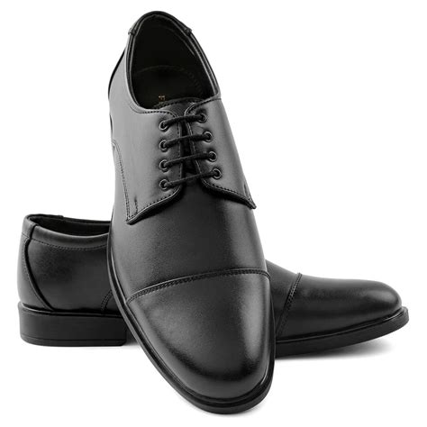 Buy Fortune Black Lacing Formal Oxford Shoes For Men HML-13E By Liberty