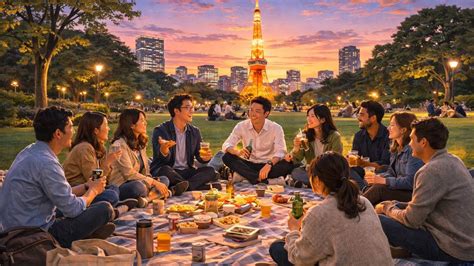 🌿 Tokyo Expat Friday Picnic at Shiba Park — After-Work Social, Shiba ...