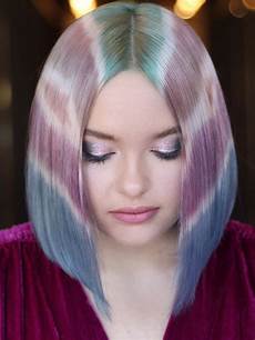 Dye Hair Colour by Hairstylist Creates Viral Tie Dye Hair Color By Dye Hair Colour