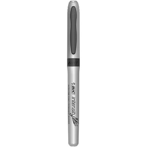 BIC Intensity Permanent Marker, Ultra Fine Point, Tuxedo Black, Single ...