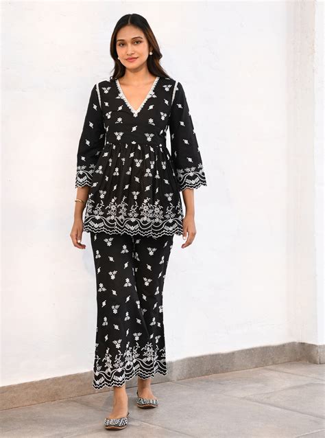 Coventry Cotton Black Co-ord Set