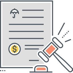 Legal insurance expenses - Free security icons