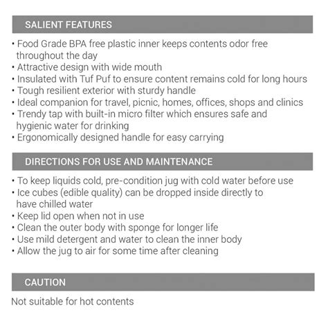 Milton Kool Pristine 12 Insulated Plastic Water Jug