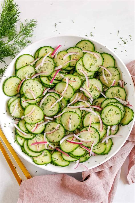 Cucumber Salad Recipe Simplyrecipescom