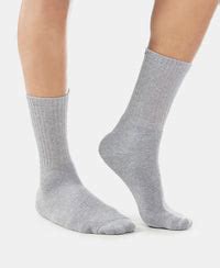Buy Compact Cotton Terry Crew Length Socks With StayFresh Treatment ...