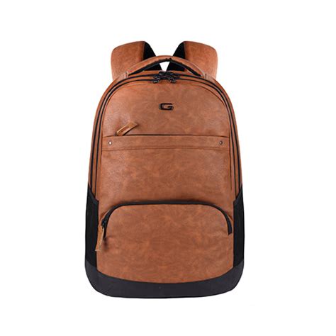 VINTAGE 2 LEATHER LBP- 31L (TAN - BLACK) – Gear Bags | Gear Merchandise ...