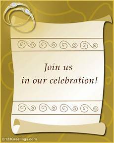 123 Wedding Invitations by Join Us Free Wedding Ecards Greeting Cards 123 Greetings 123 Wedding Invitations