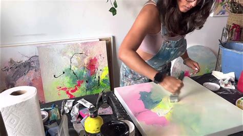 Free Abstract Acrylic Art Tutorial 的图像结果