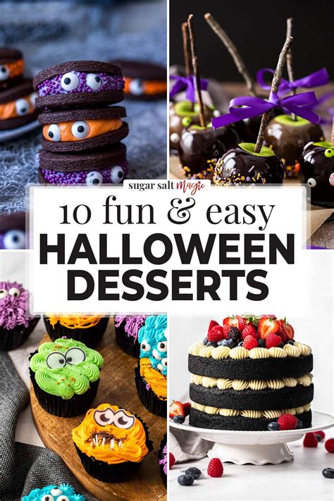 10 Fun and Easy Halloween Treats - Sugar Salt Magic